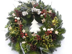 přírodní s cesmínou a šípky