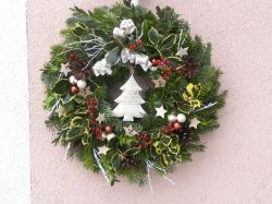 přírodní s cesmínou a šípky