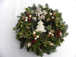 přírodní s cesmínou a šípky