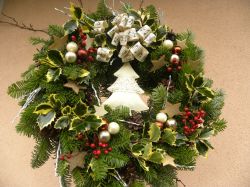 přírodní s cesmínou a šípky