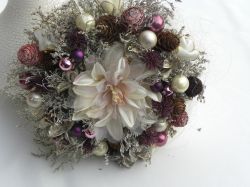 něžná vánoční kytička