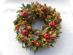 velký s jablíčky ... věneček