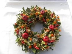 velký s jablíčky ... věneček