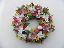 velký s pivoňkami  ... věneček