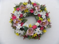 velký s pivoňkami  ... věneček