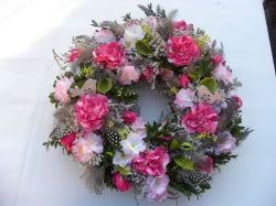 velký křepelčí s ptáčky ... věneček