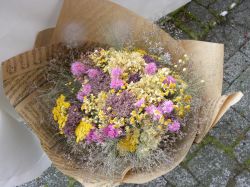 velká kytka dorůžova