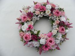 velký dorůžova ... jarní věneček