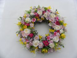 svěžest ... jarní věneček