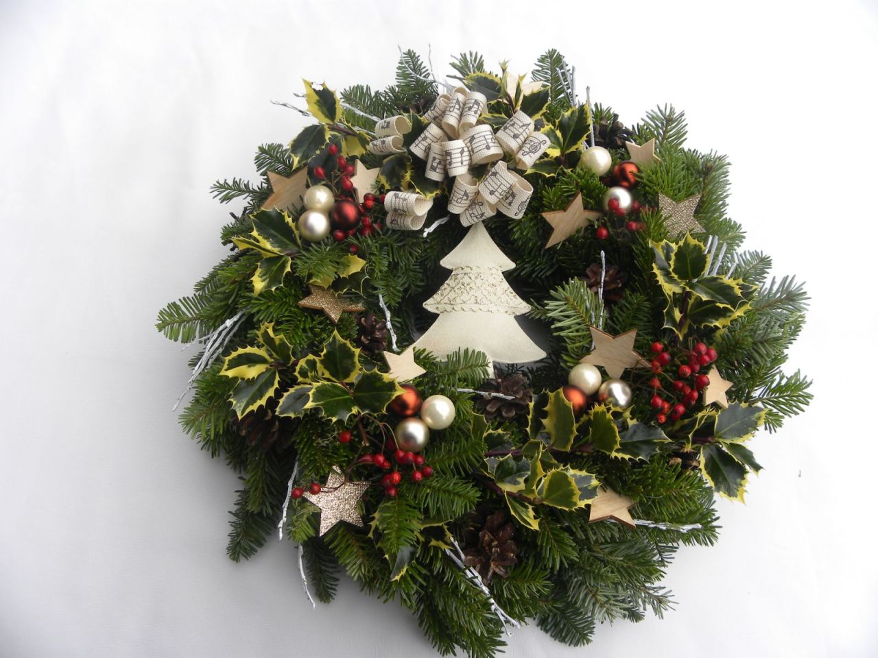 přírodní s cesmínou a šípky