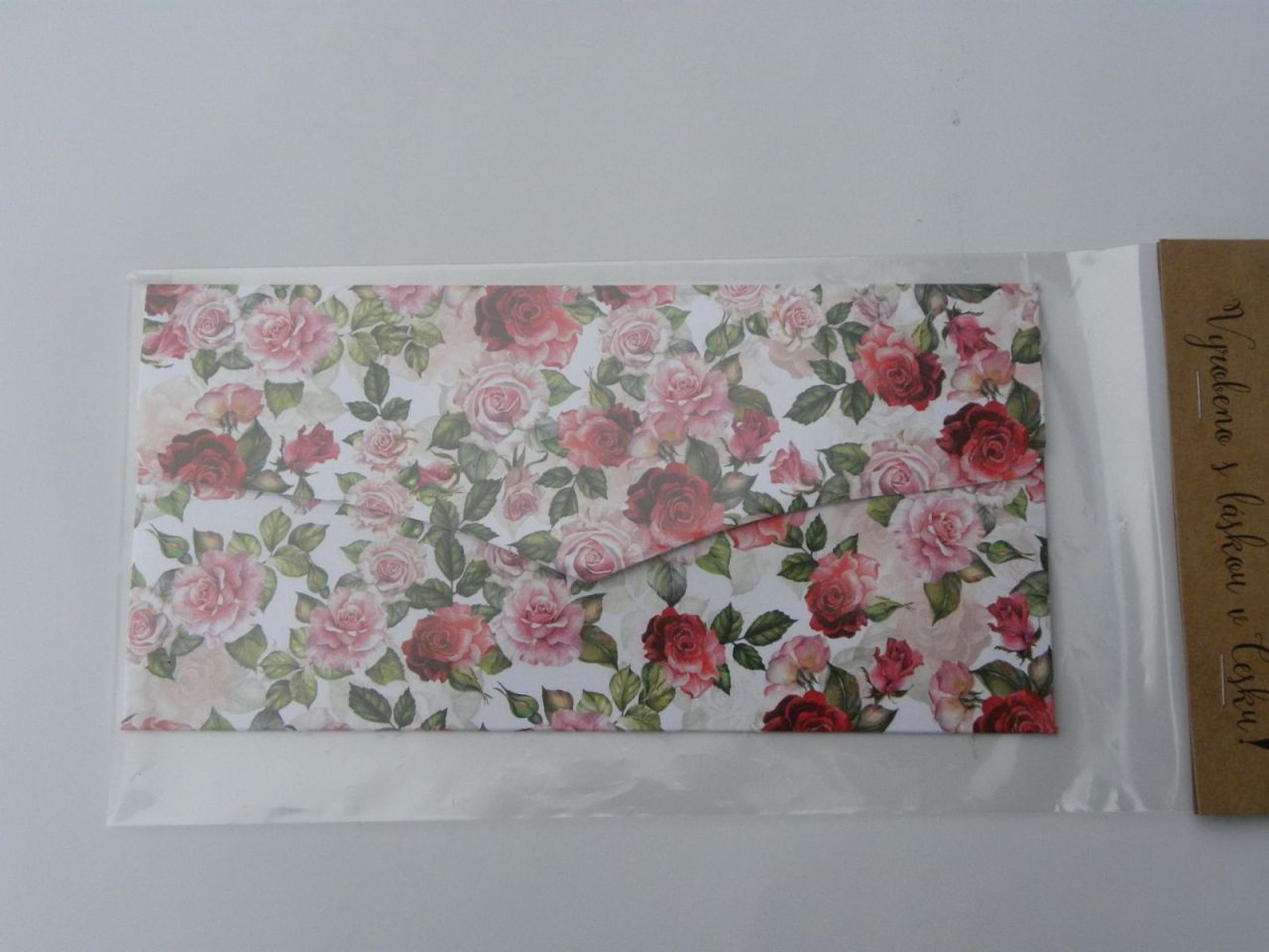 dárková obálka na poukaz