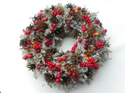 s bobulkami ... věneček