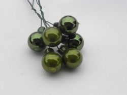 baňky zelené 6 ks