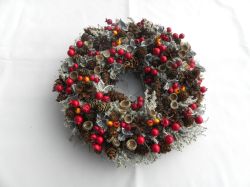 s bobulkami ... věneček