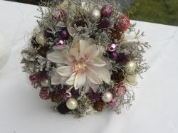 něžná vánoční kytička