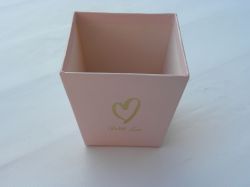 květinový box lososový