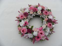 velký dorůžova ... jarní věneček